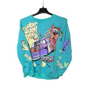 Scooby Cartoon Network Parody Streetwear NASCAR All Over Print Long Sleeve Shirt